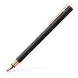 Faber-Castell Neo Slim Metal Black Rose Gold Fountain Pen