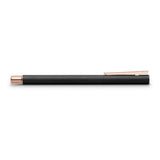 Faber-Castell Neo Slim Metal Black Rose Gold Roller Ball Pen 343114