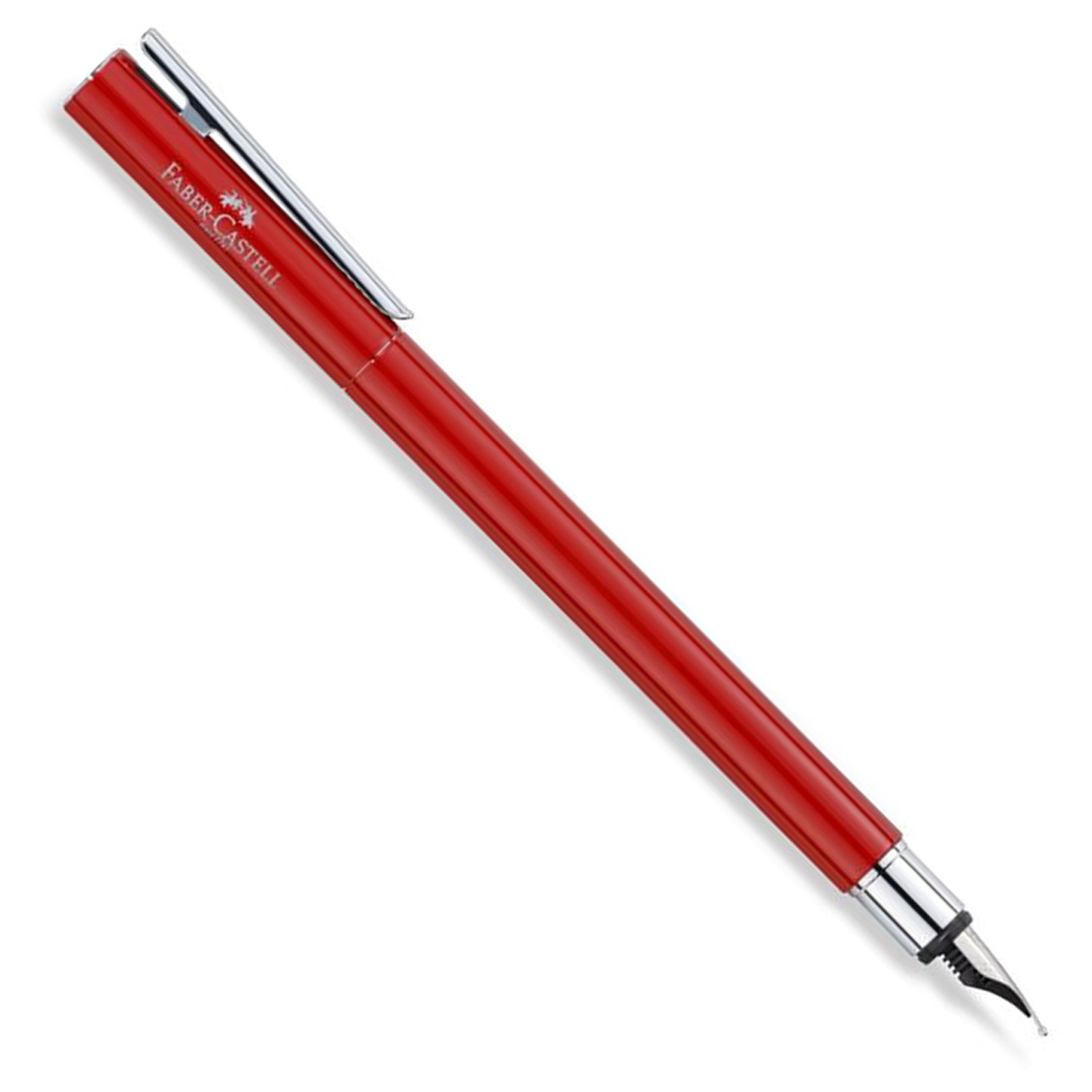 Faber-Castell Neo Slim Oriental Red Fountain Pen