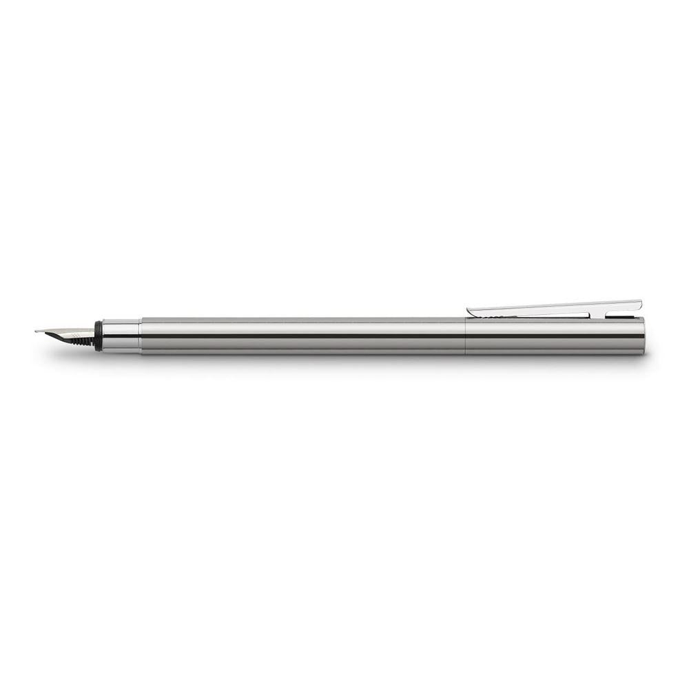 Faber-Castell Neo Slim Steel Shiny Fountain Pen
