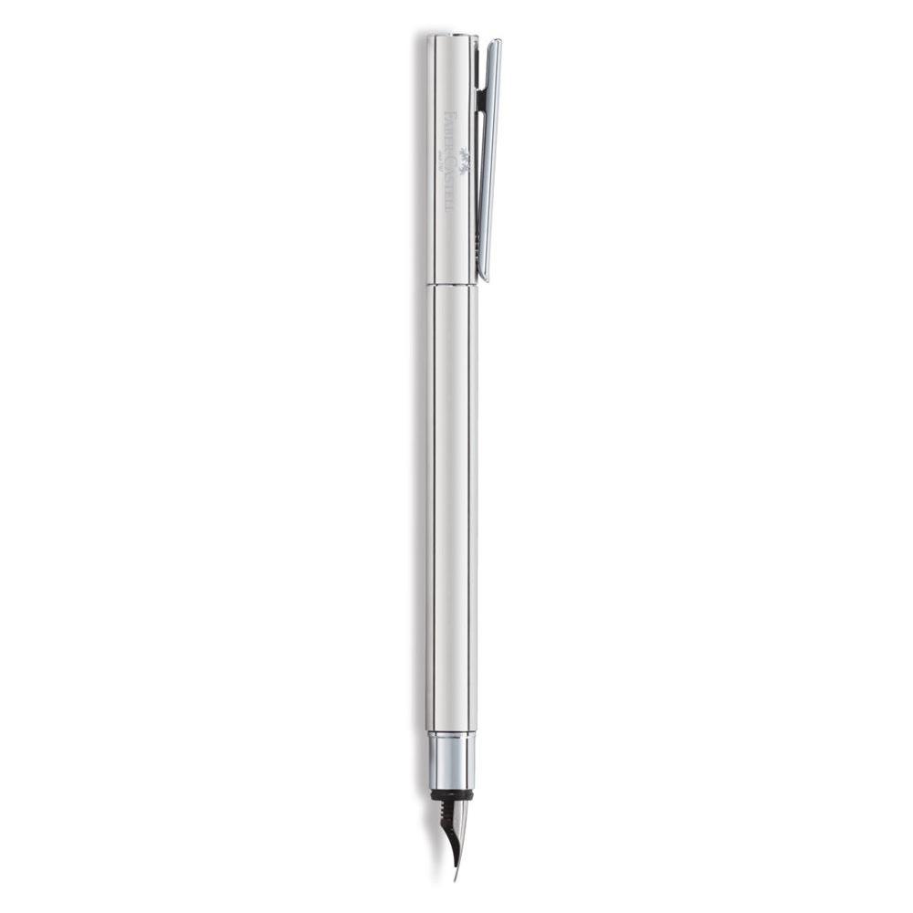 Faber-Castell Neo Slim Steel Shiny Fountain Pen