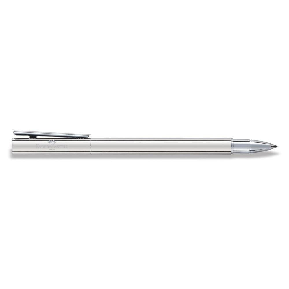 Faber-Castell Neo Slim Steel Shiny Roller Ball Pen 342004