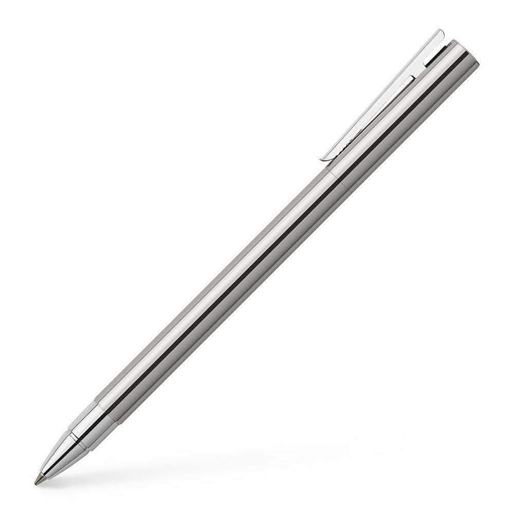 Faber-Castell Neo Slim Steel Shiny Roller Ball Pen 342004