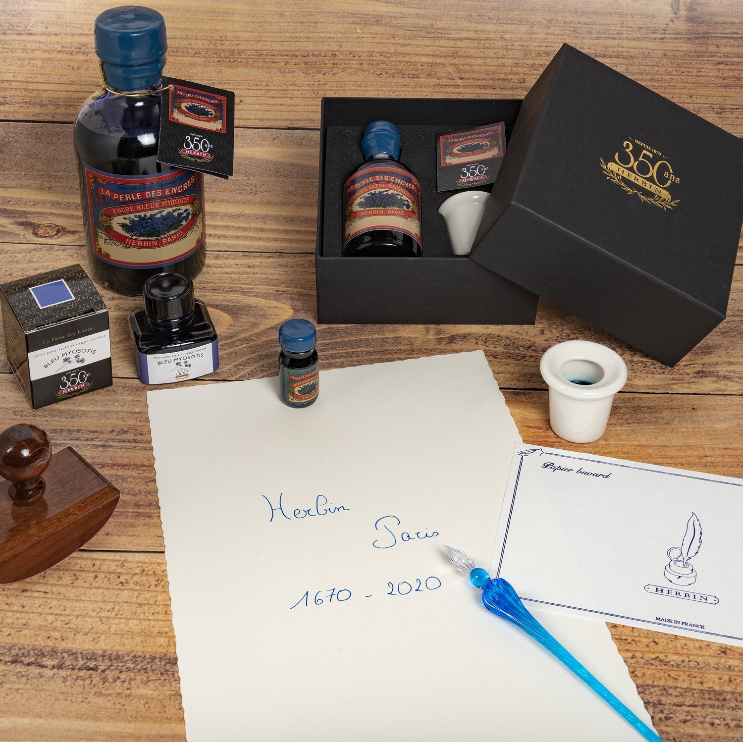 Herbin 350th Anniversary Ink Bottle (10ML - Set of 5) 18900T