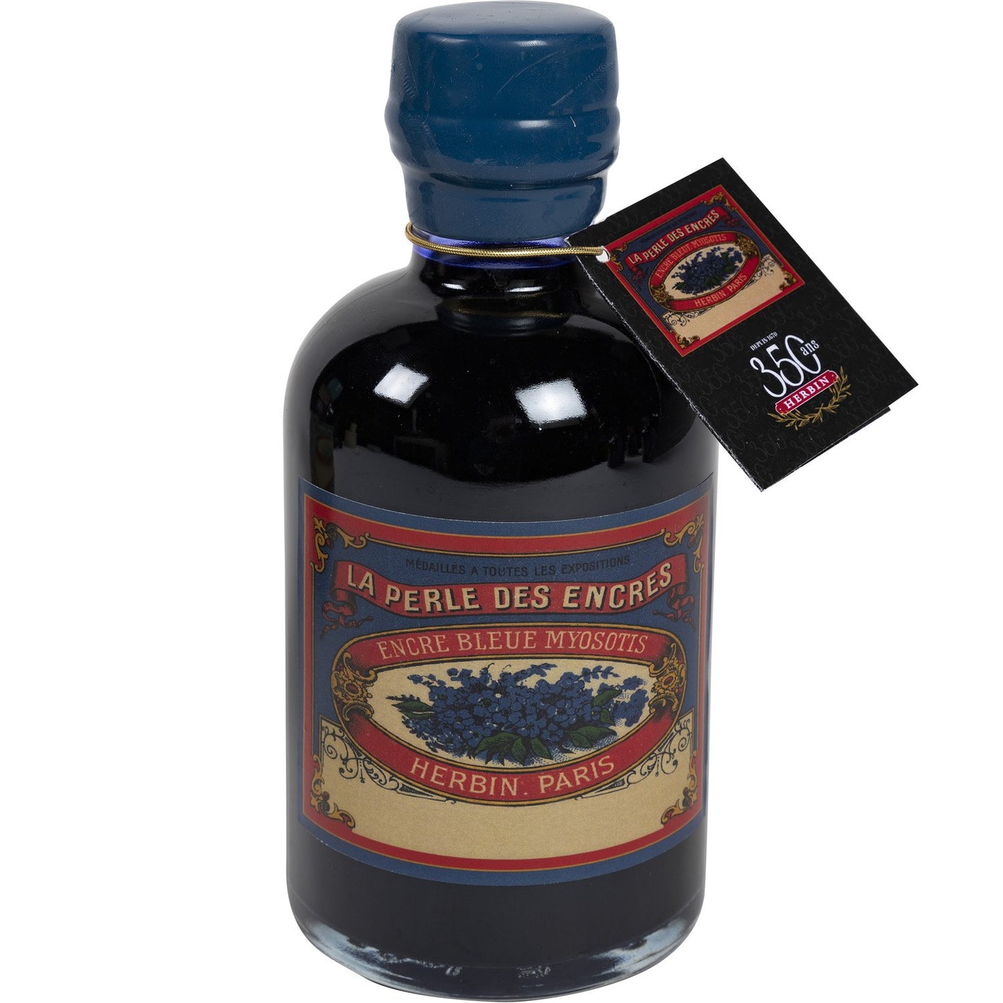 Herbin 350th Anniversary Ink Bottle (Bleu Myosotis - 500ML) 12915T