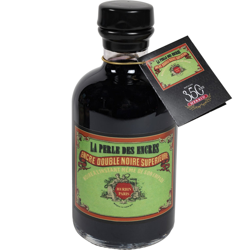 Herbin 350th Anniversary Ink Bottle (Perle Noire - 500ML) 12909T
