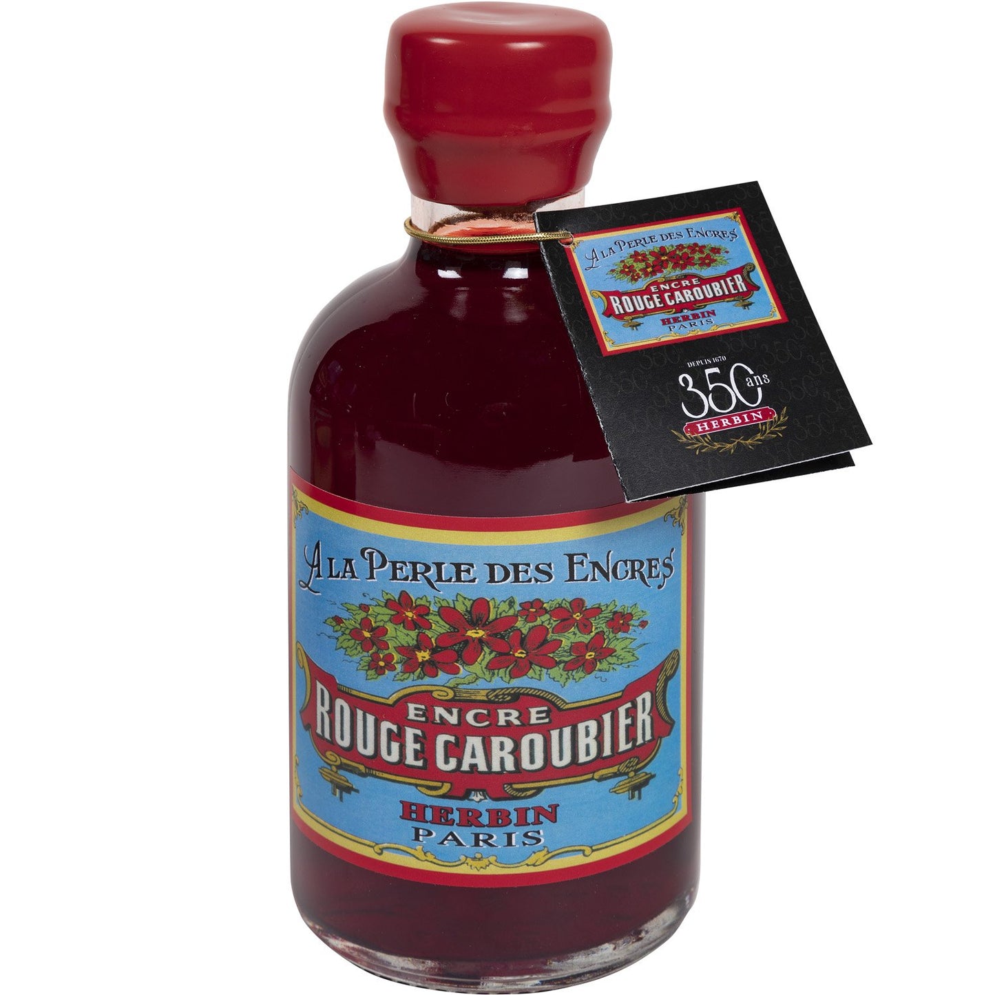Herbin 350th Anniversary Ink Bottle (Rouge Caroubier - 500ML) 12922T