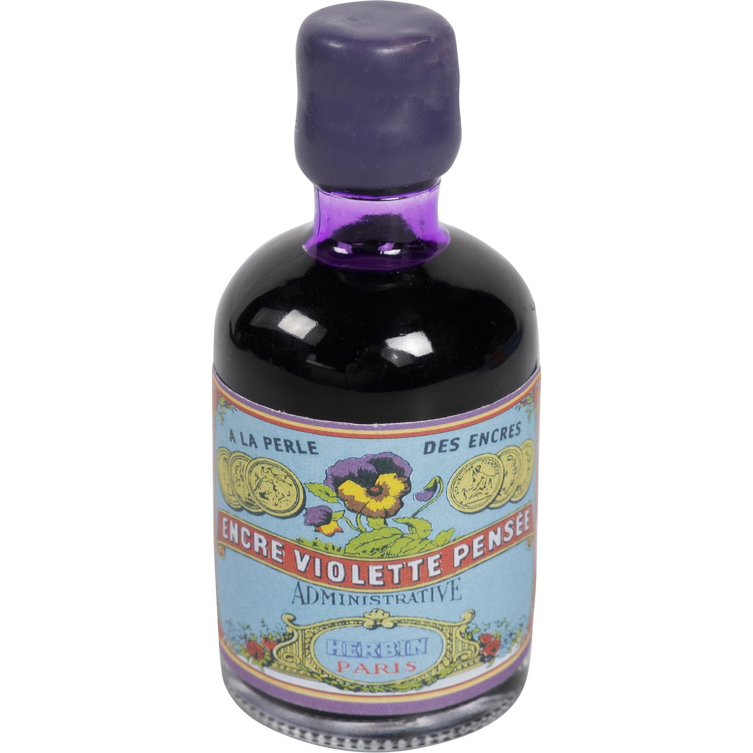 Herbin 350th Anniversary Ink Set (Violette Pensee - 100ML) 27977T