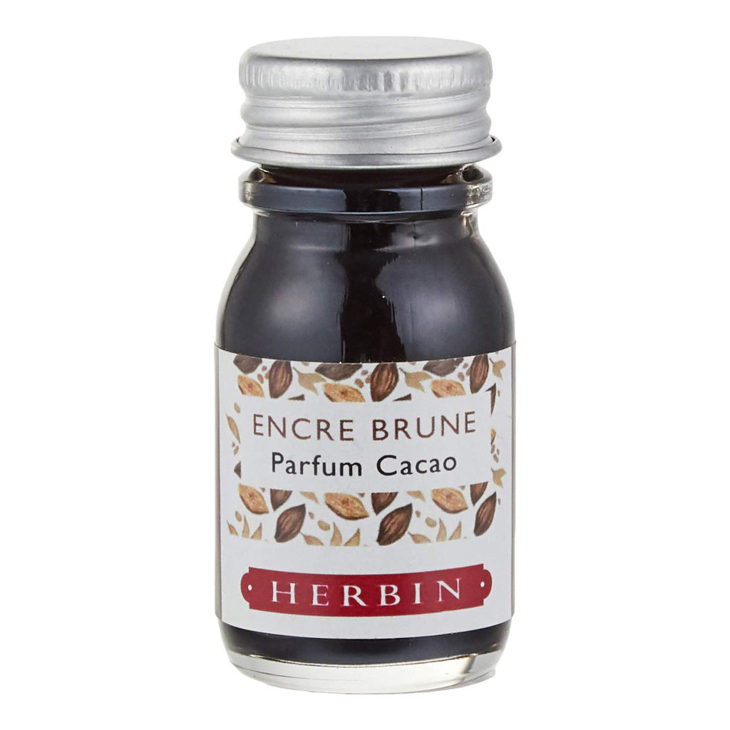 Herbin Perfumed Ink Bottle (Brown/Cocoa - 10 ML) 13746ST