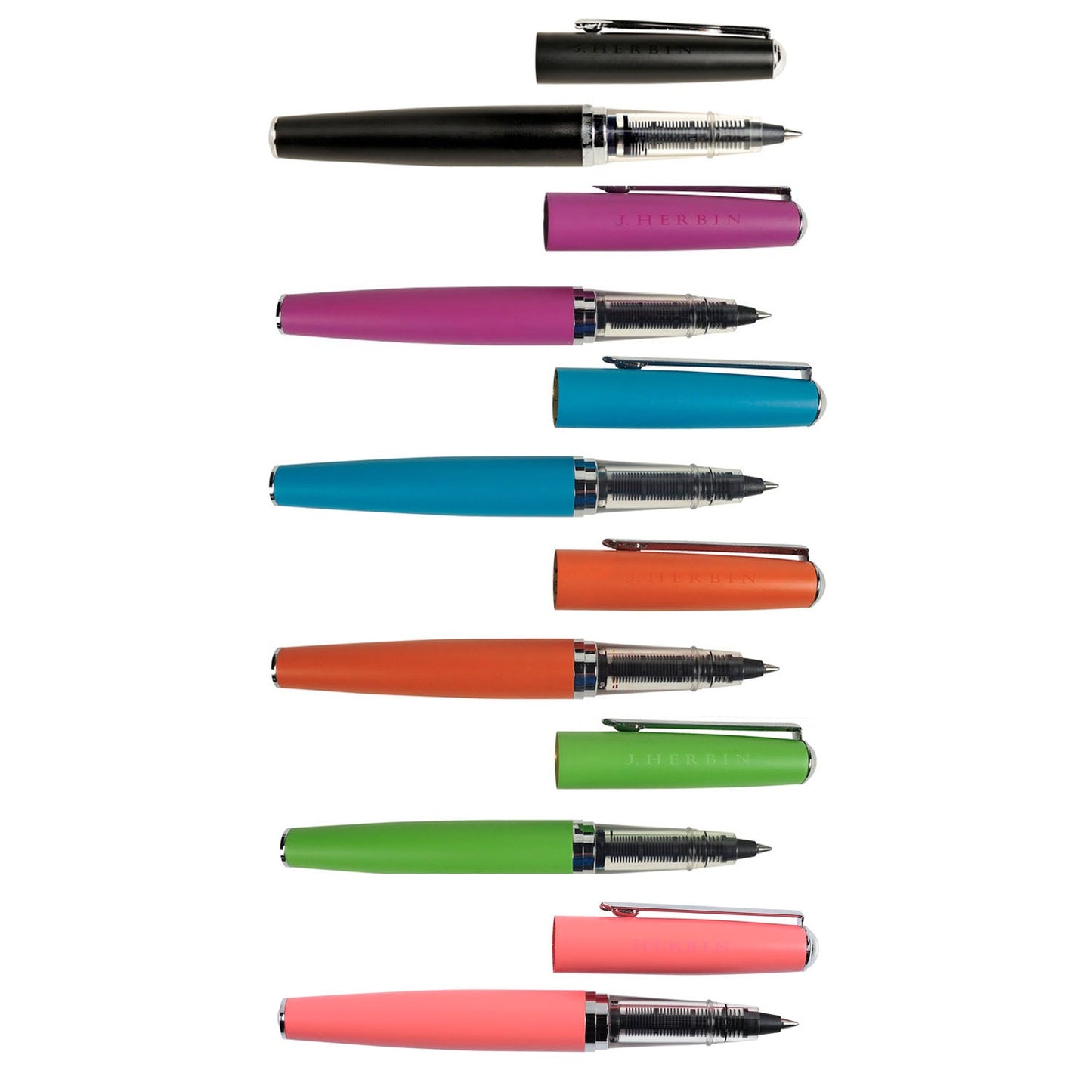 Jacques Herbin Stylo Coral Roller Ball Pen 21659T