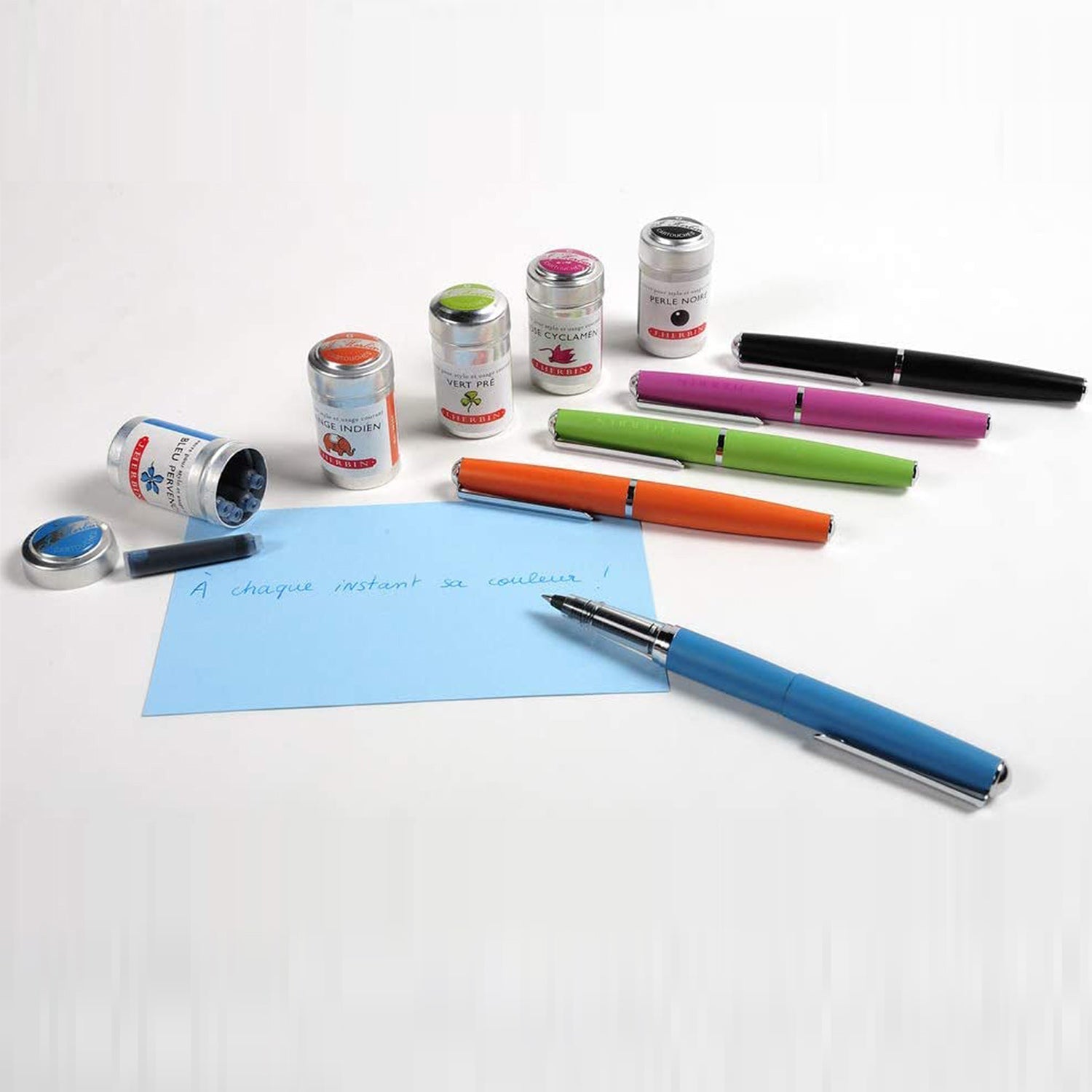 Jacques Herbin Stylo Coral Roller Ball Pen 21659T