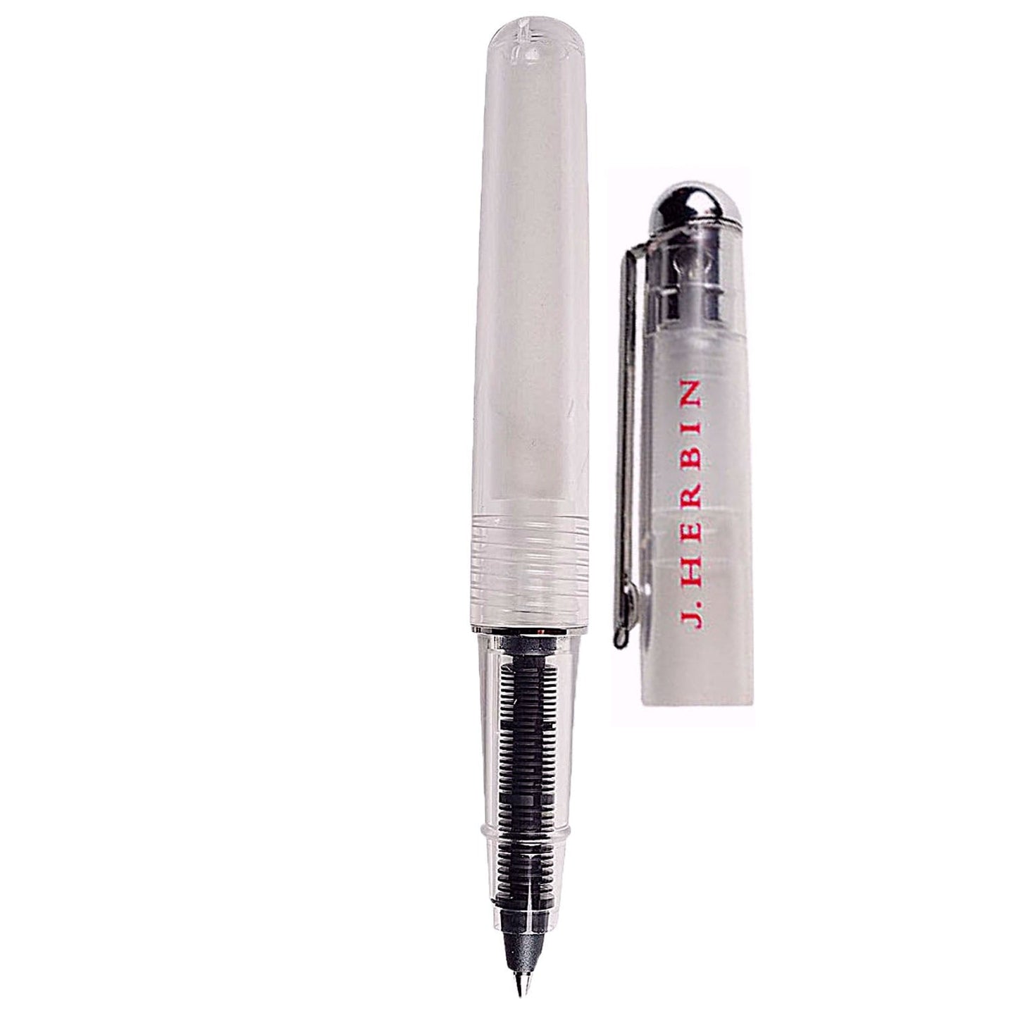 Jacques Herbin Stylo Transparent Roller Ball Pen 21500T