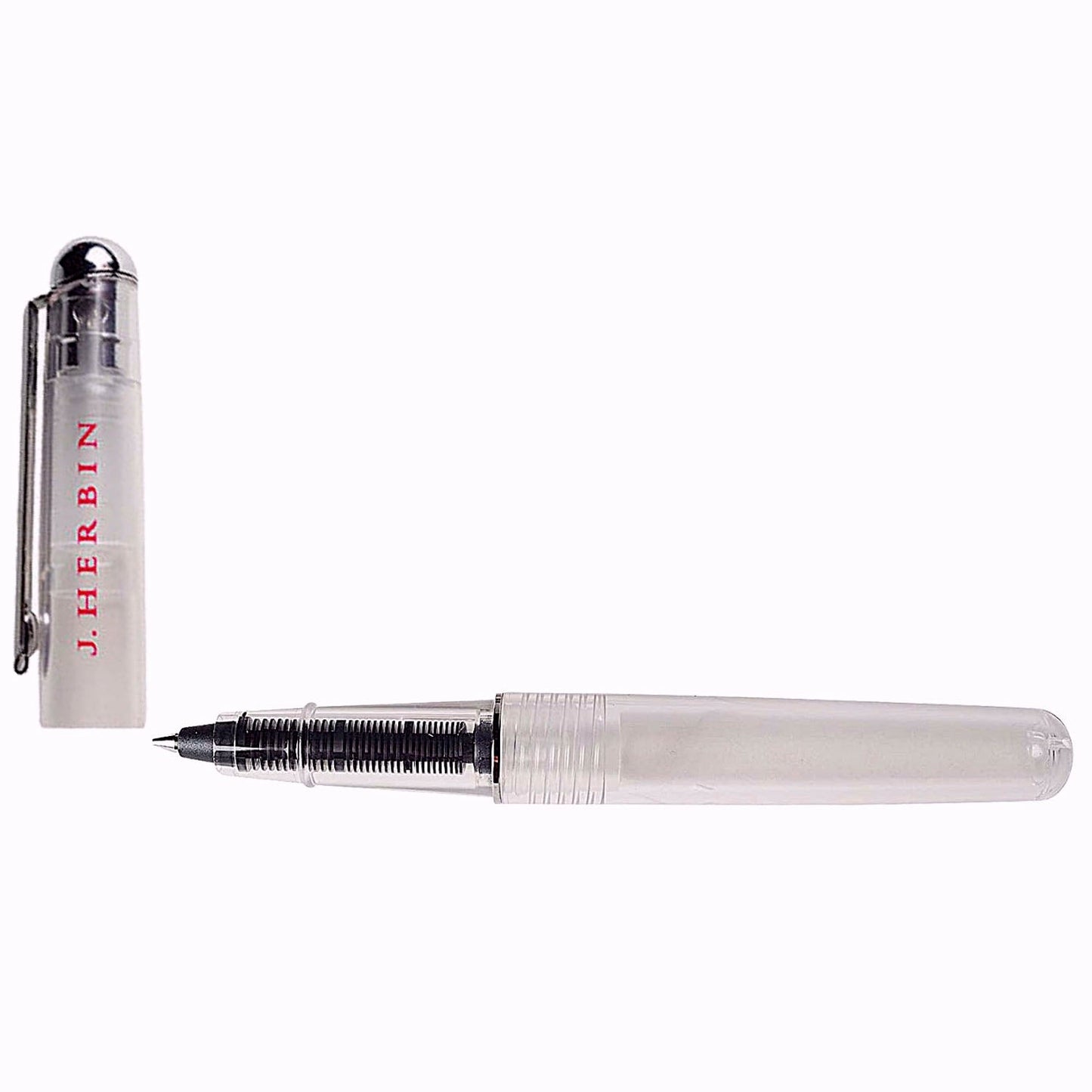 Jacques Herbin Stylo Transparent Roller Ball Pen 21500T