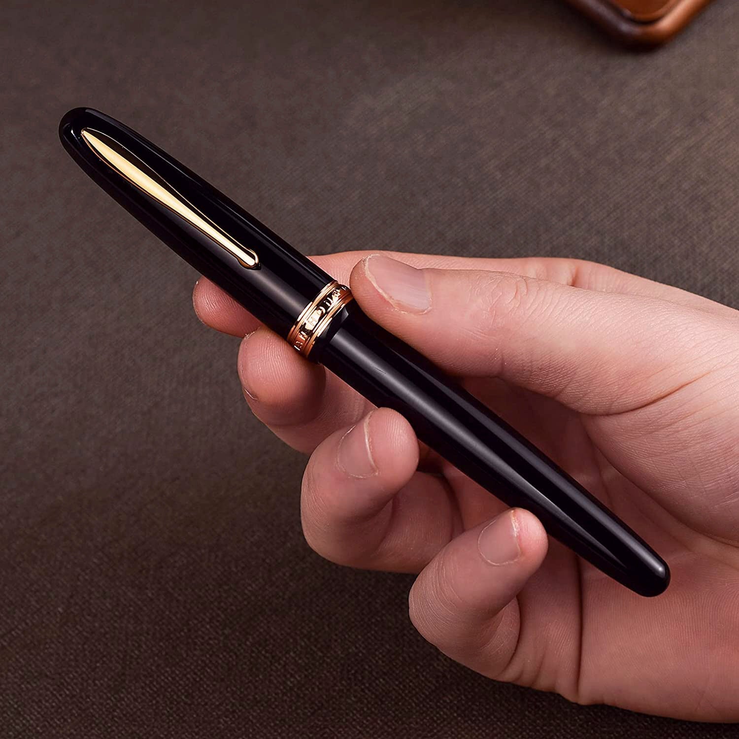 Hongdian 1841 Black Fountain Pen