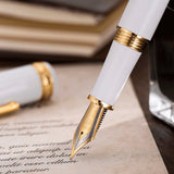 Hongdian 1841 White Fountain Pen