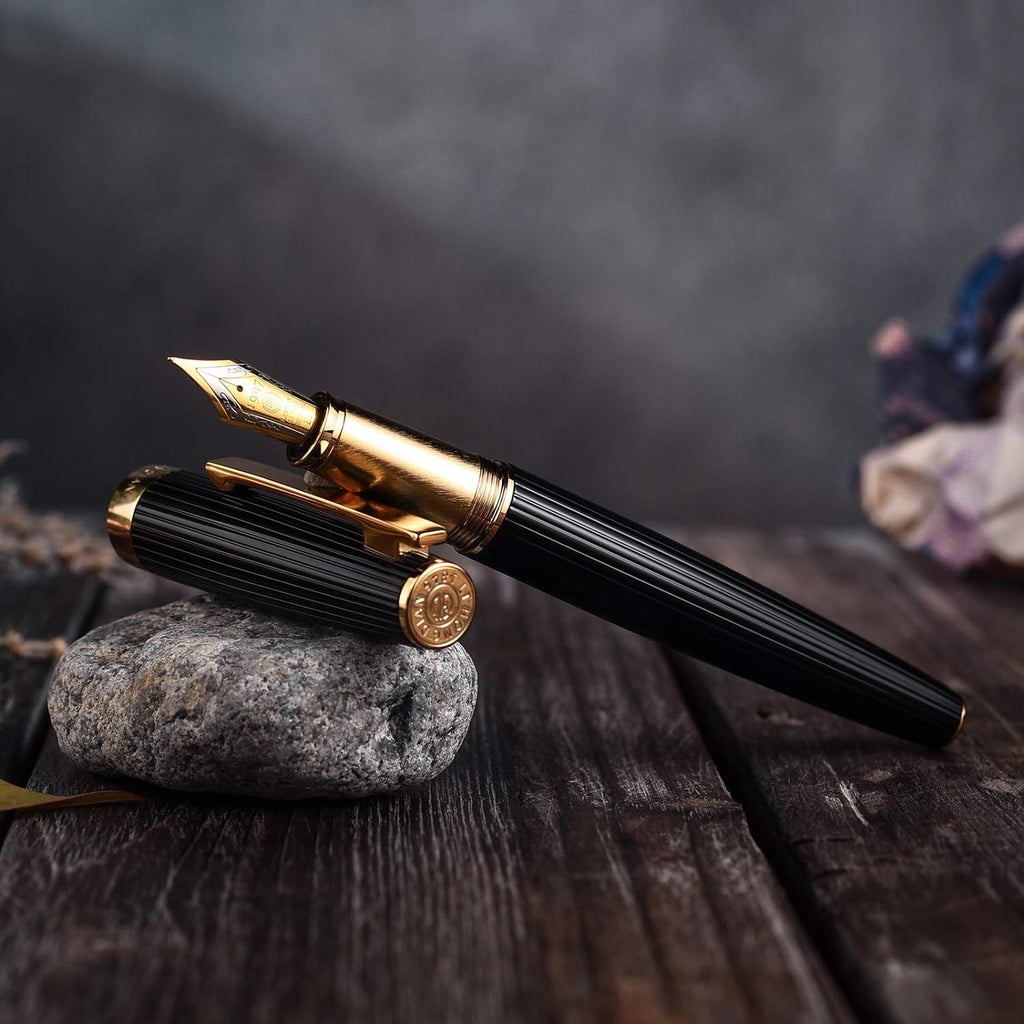 Hongdian 1845 Black Fountain Pen