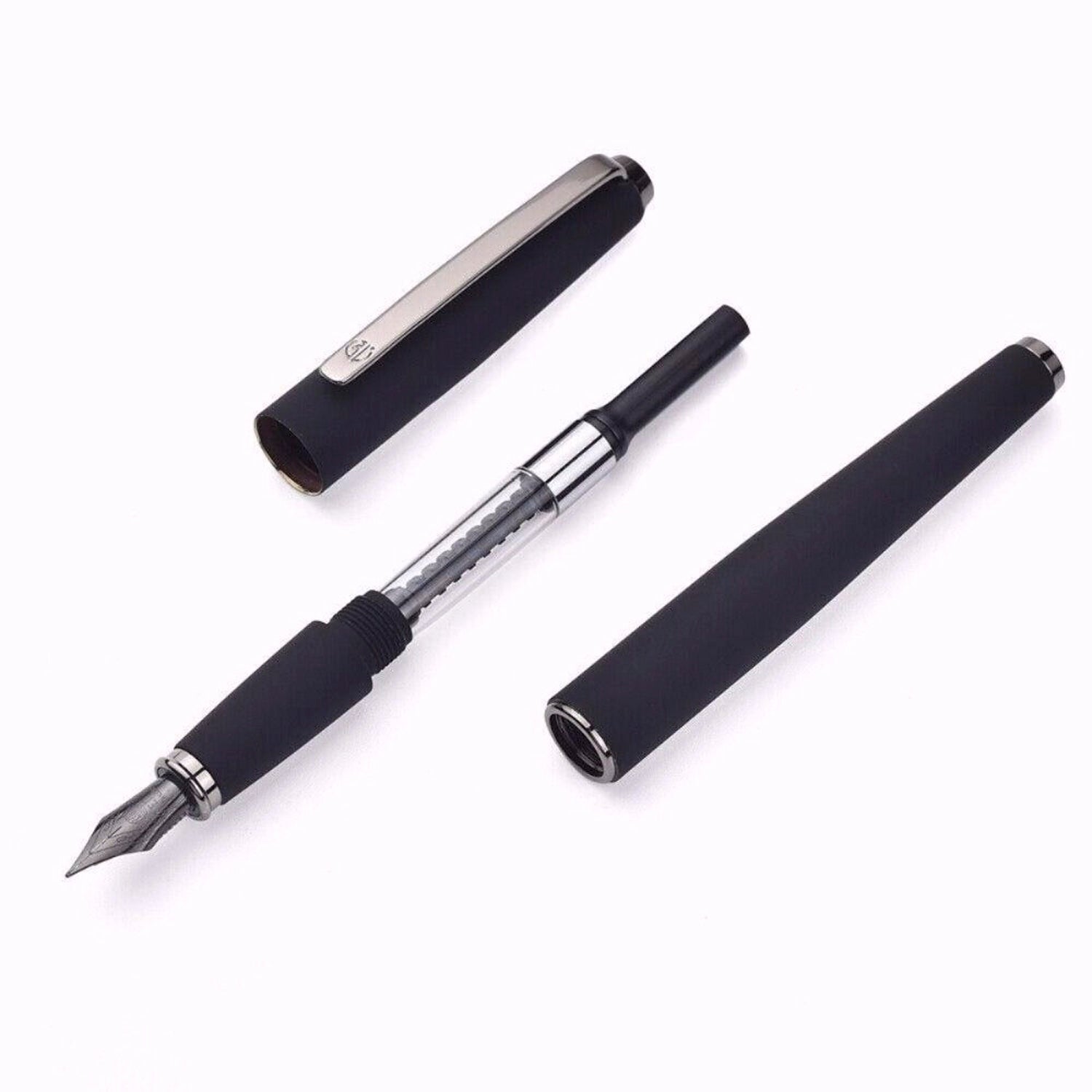 Hongdian 517D Black Fountain Pen