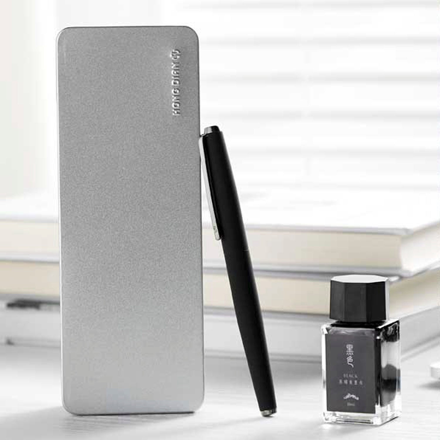 Hongdian 517D Black Fountain Pen
