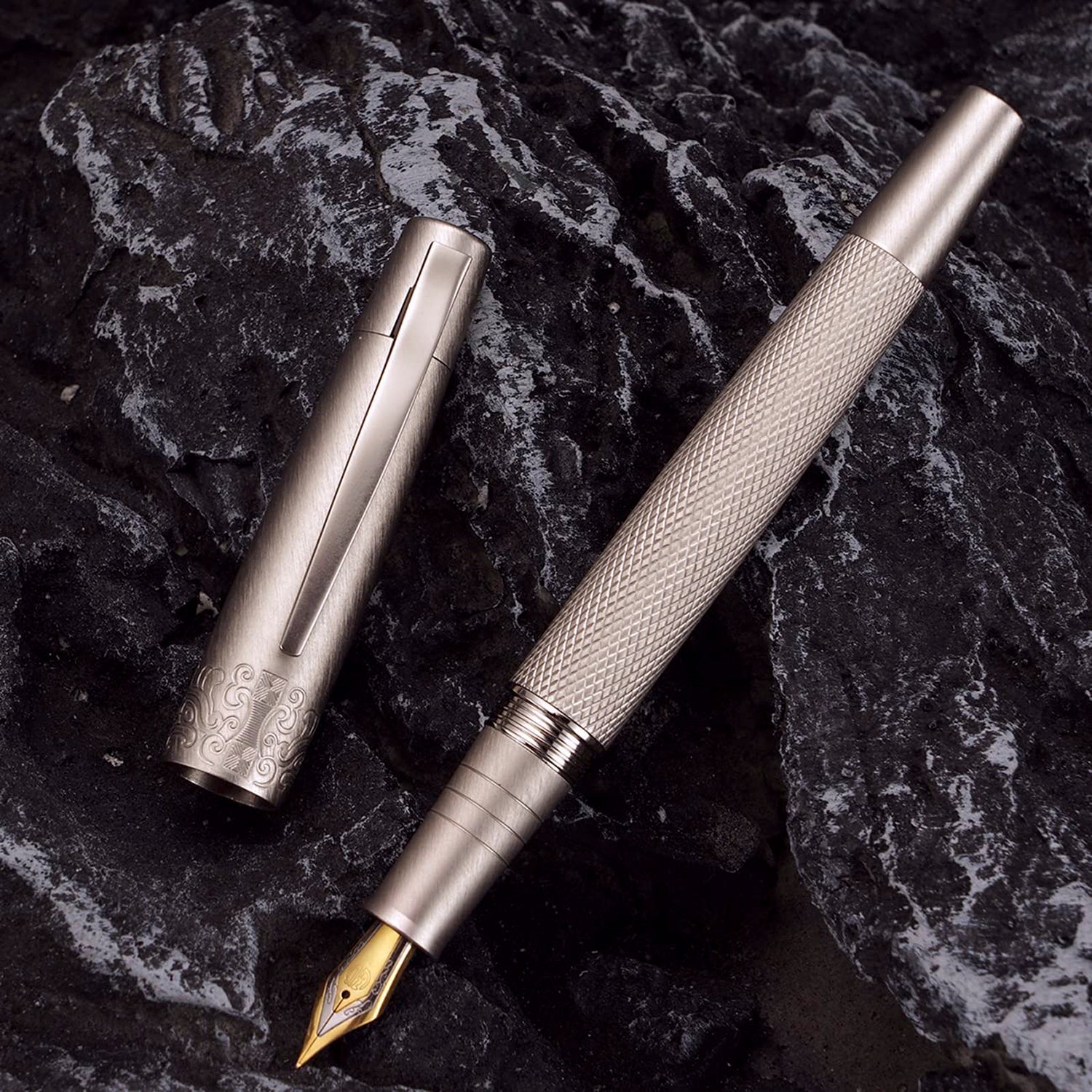 Hongdian 6013 Gun Metal Fountain Pen