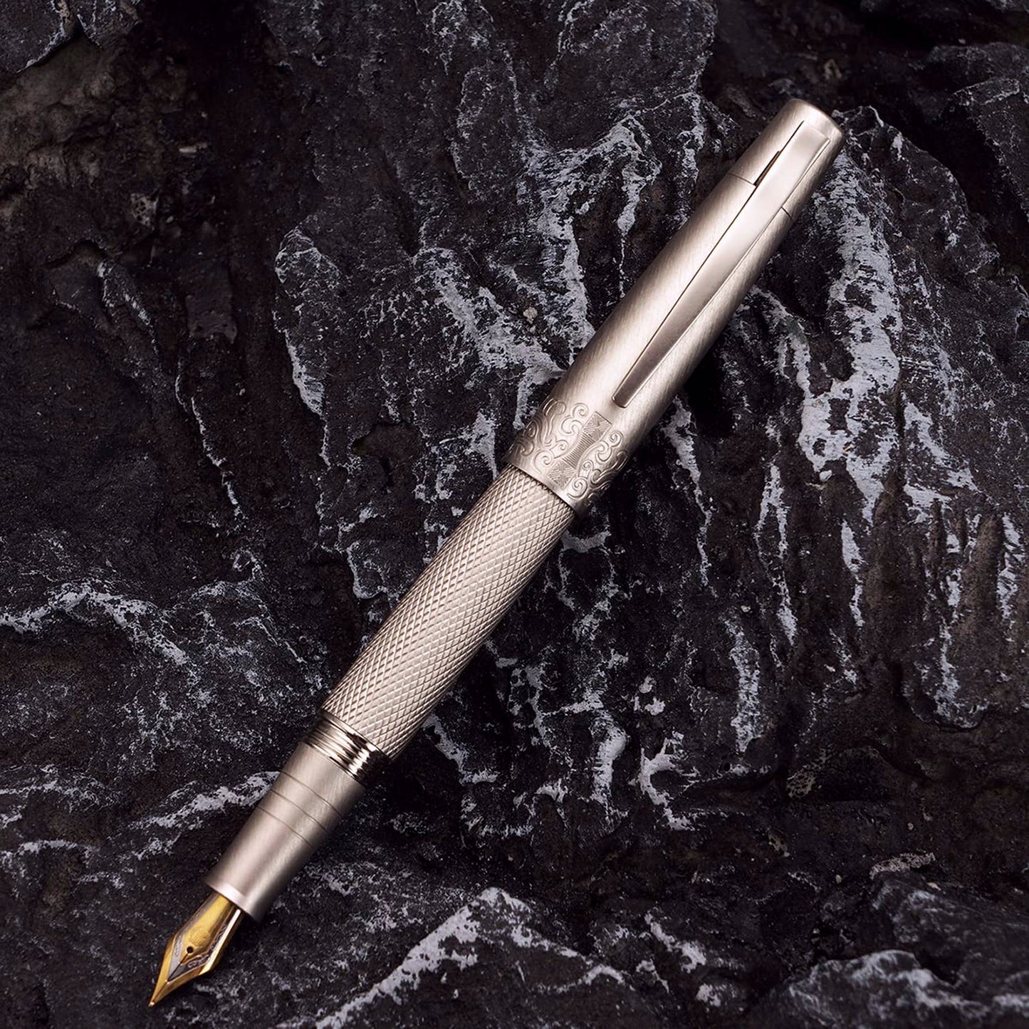 Hongdian 6013 Gun Metal Fountain Pen