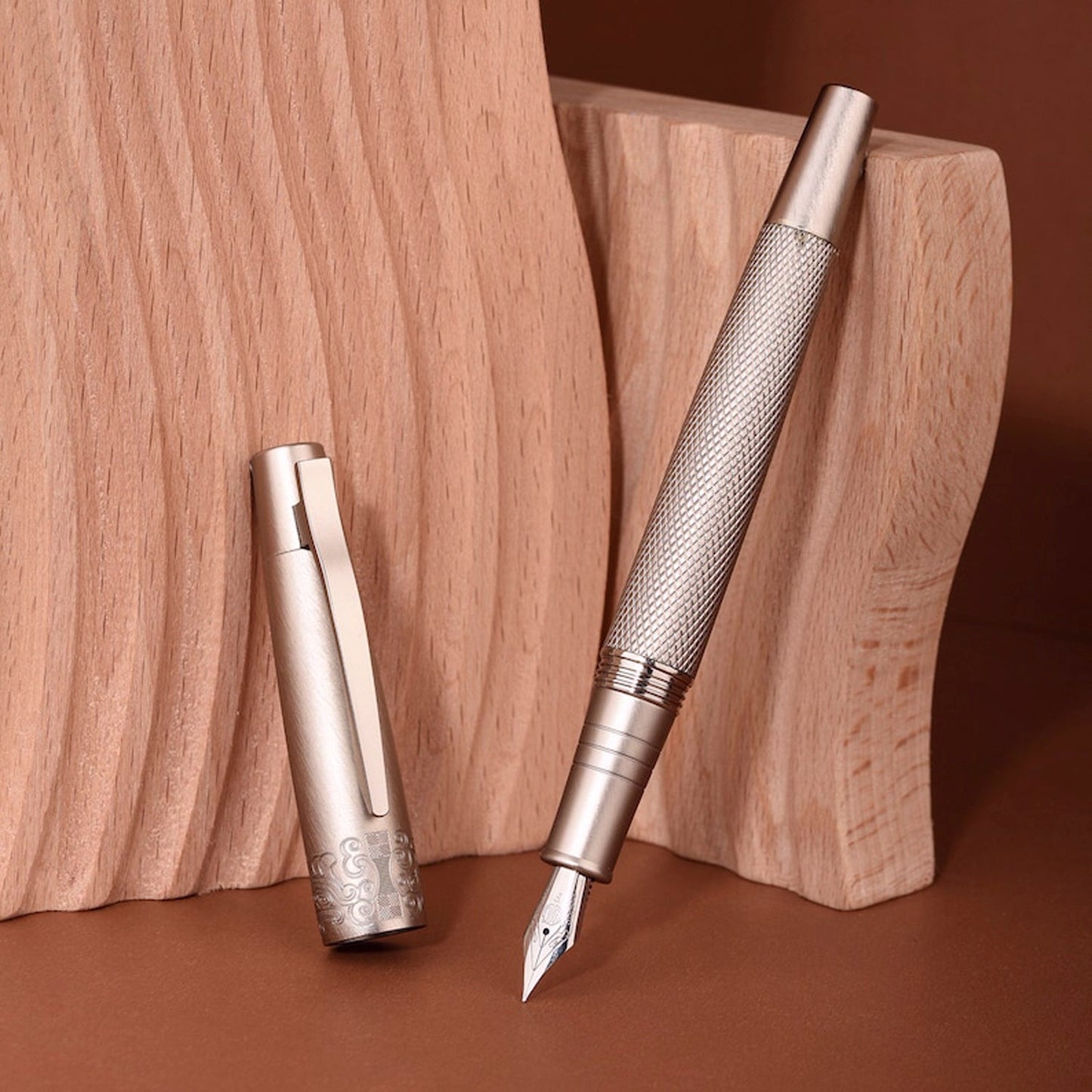 Hongdian 6013 Gun Metal Fountain Pen