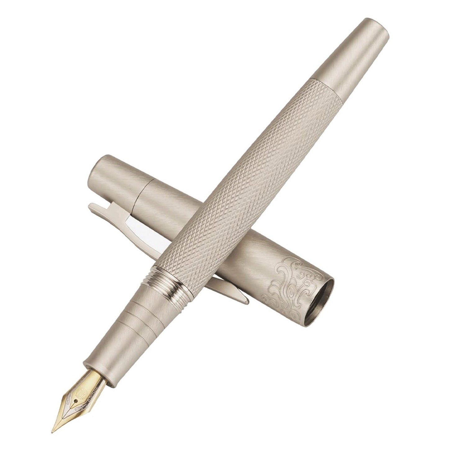 Hongdian 6013 Gun Metal Fountain Pen