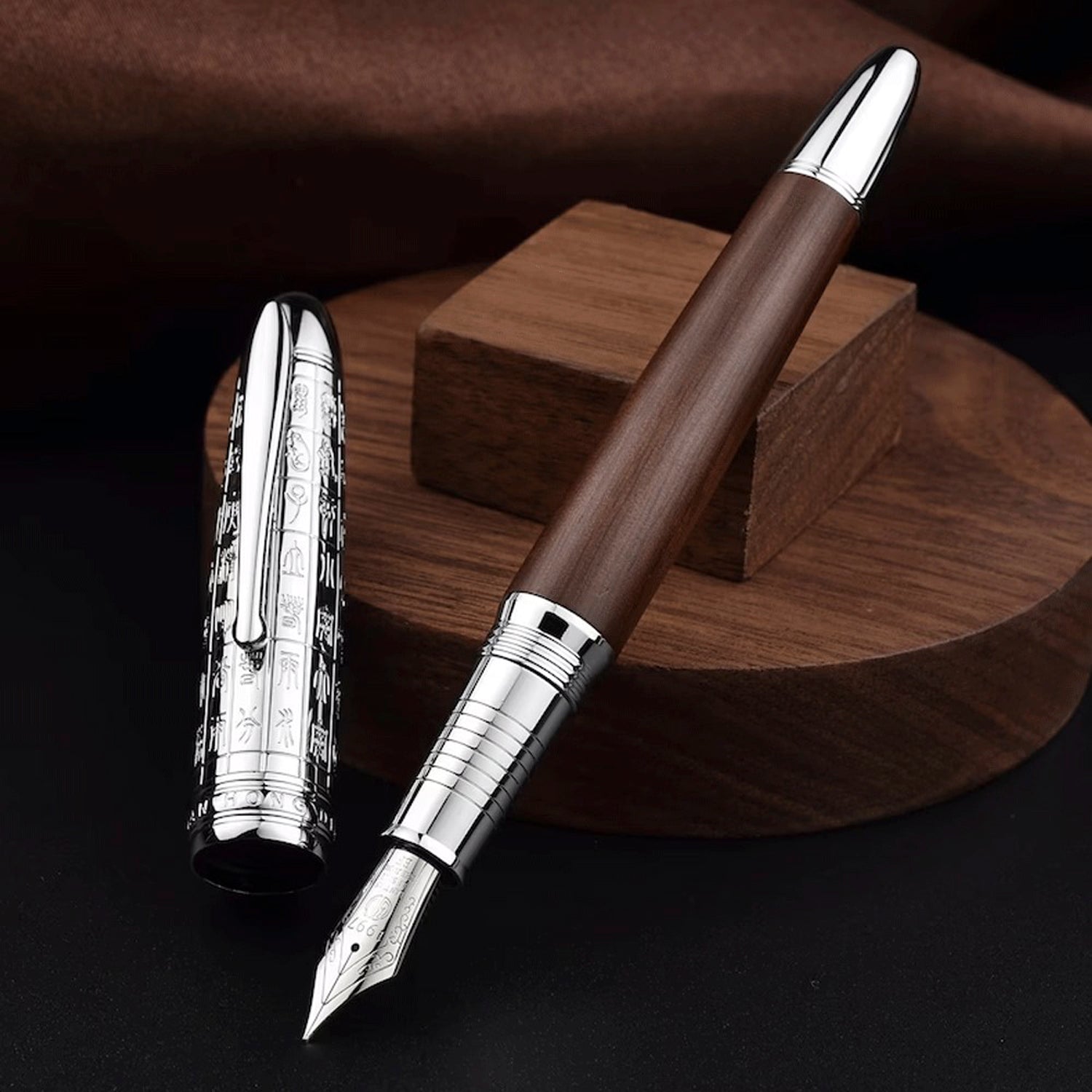 Hongdian 6016 Brown Fountain Pen