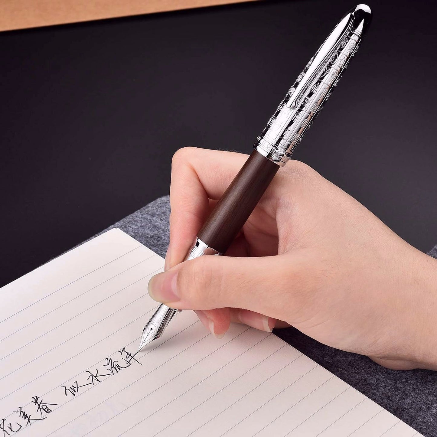 Hongdian 6016 Brown Fountain Pen