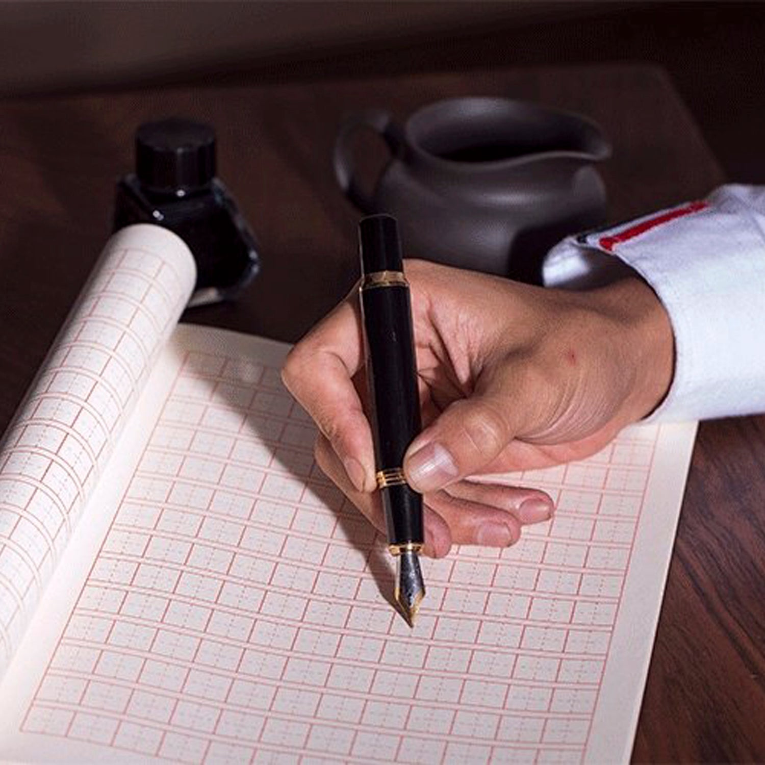 Hongdian 8037 Black Fountain Pen