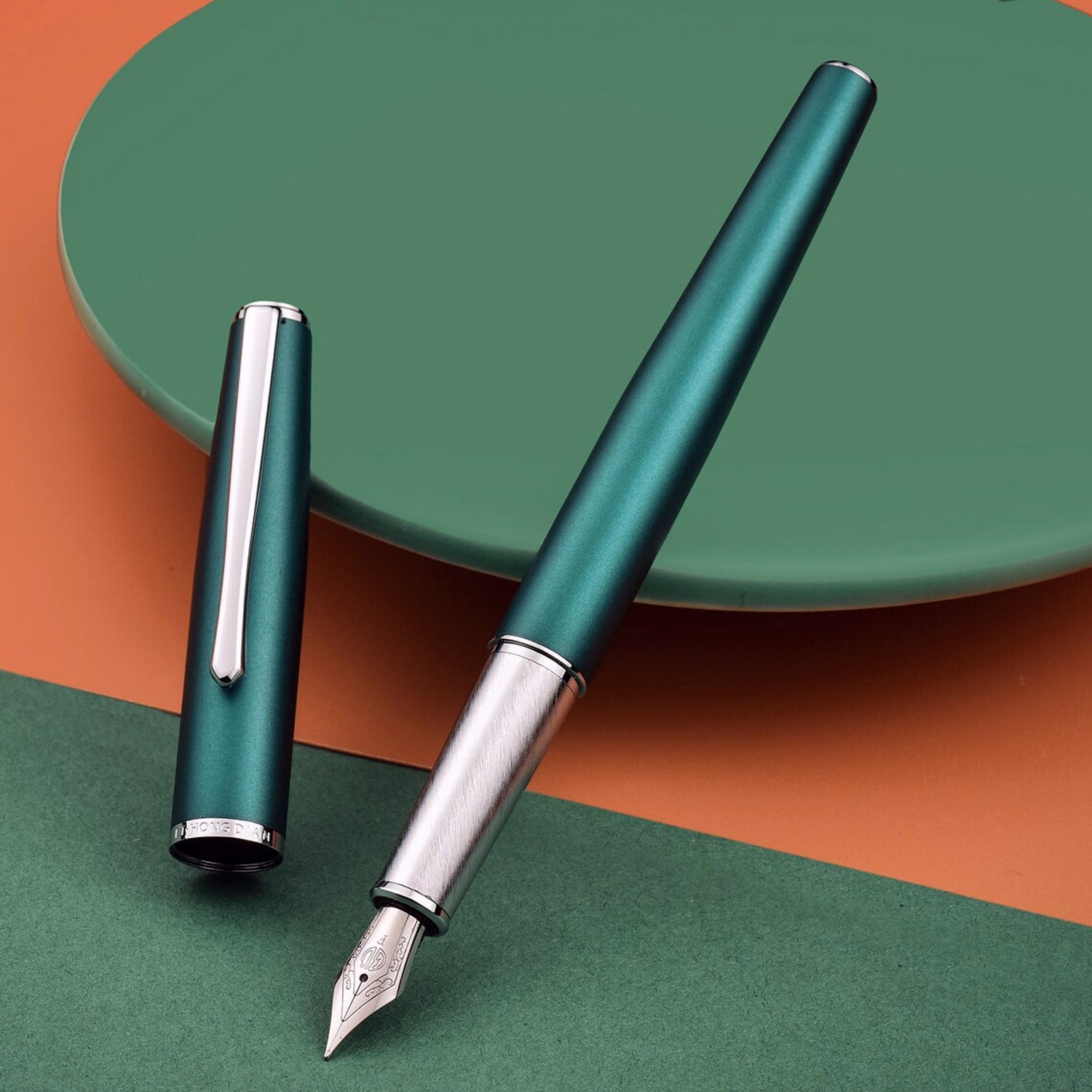 Hongdian 920 Green Fountain Pen