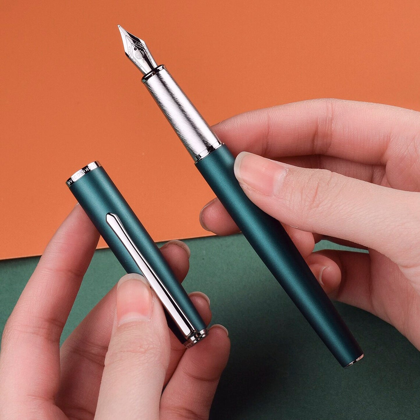 Hongdian 920 Green Fountain Pen