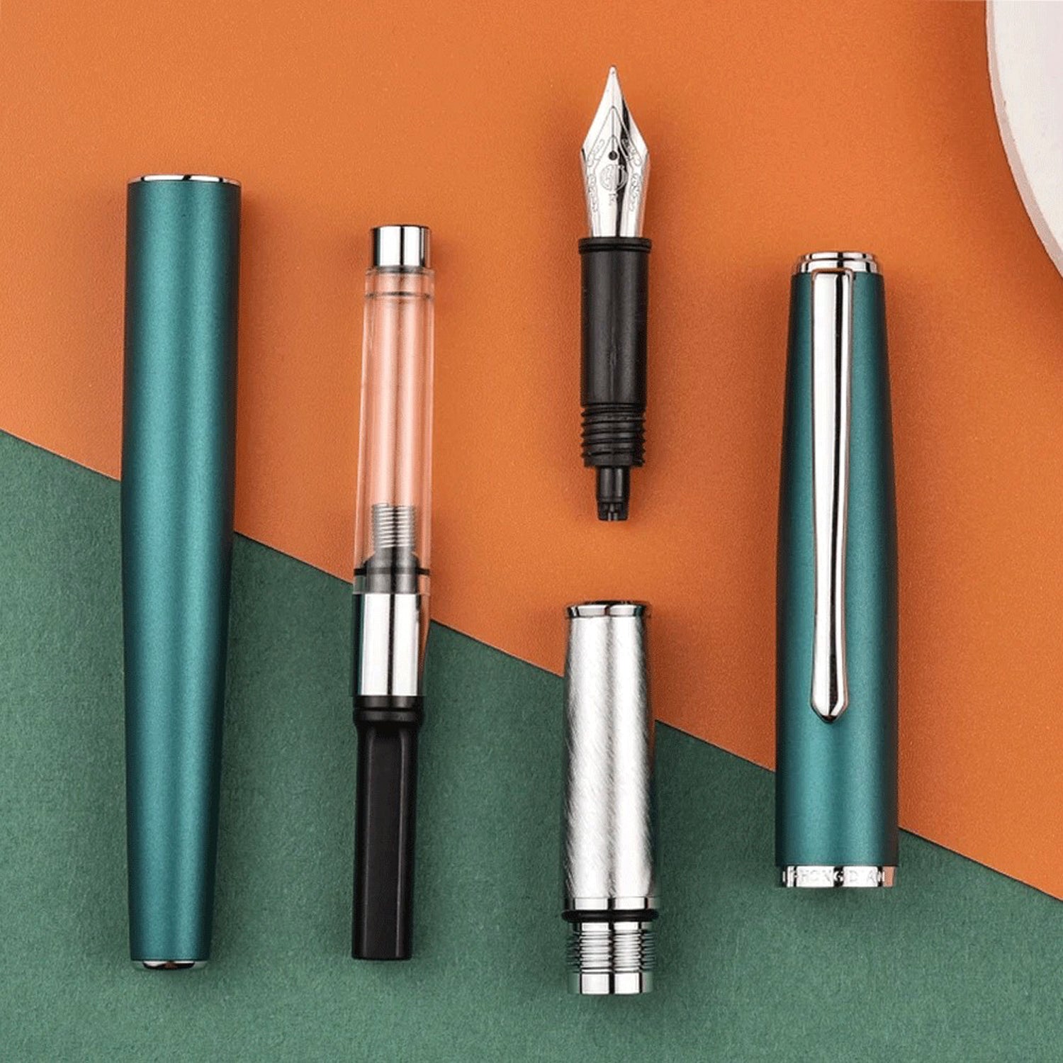 Hongdian 920 Green Fountain Pen