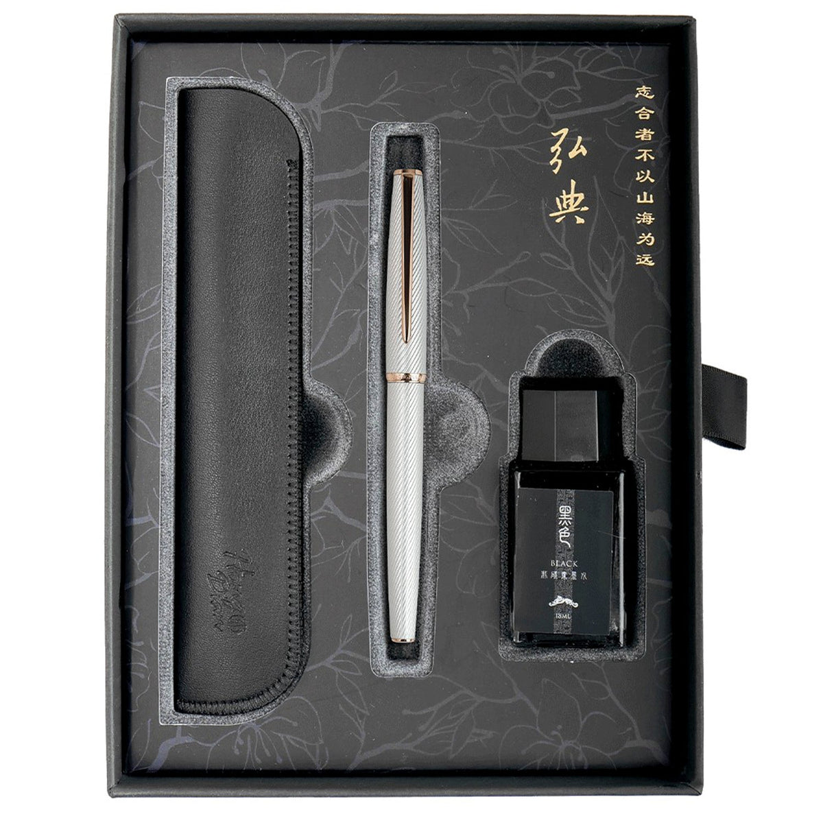 Hongdian A3 Meteor Rose Gold Fountain Pen
