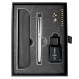 Hongdian A3 Meteor Silver Fountain Pen