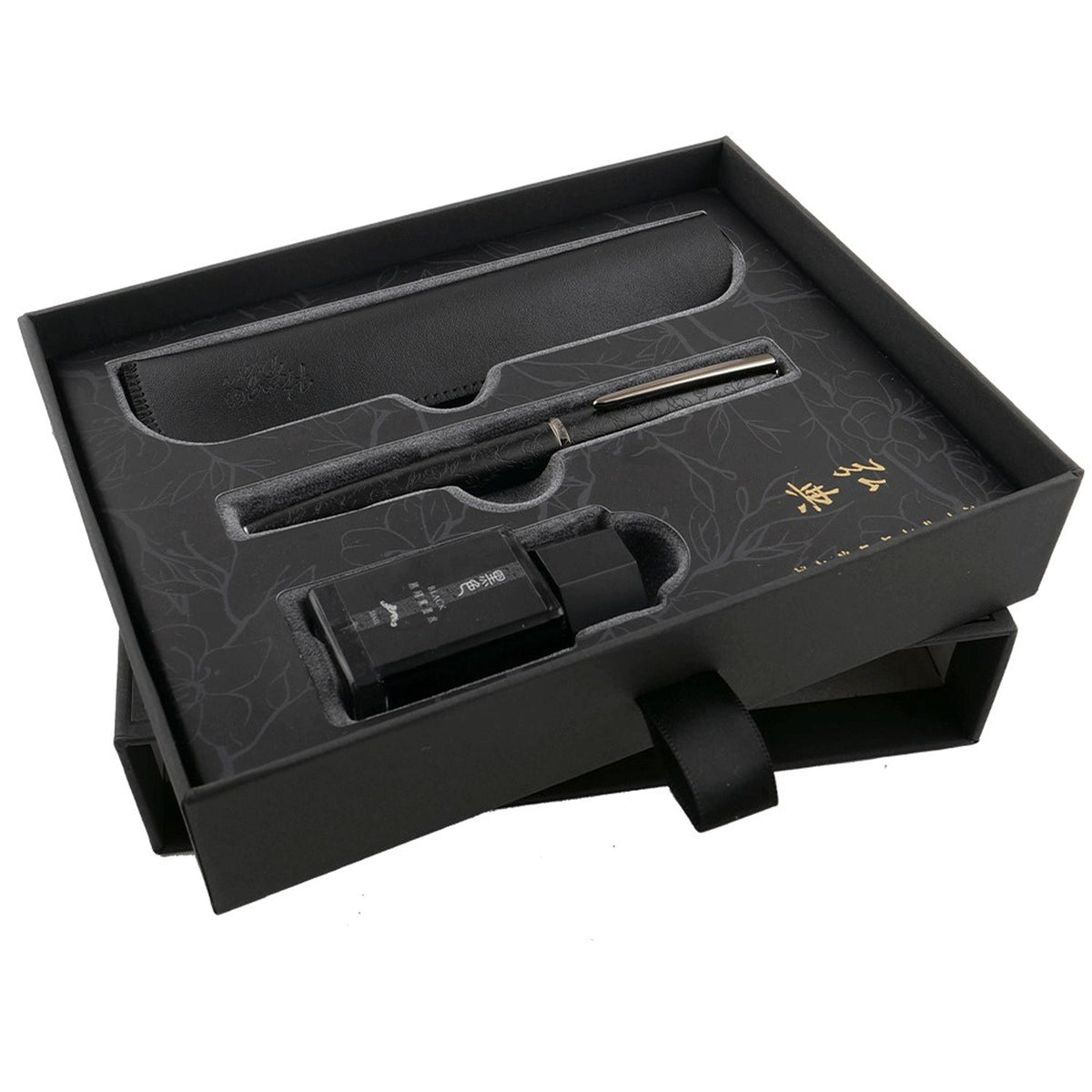 Hongdian A3 Taoyuan Wonderland Black Fountain Pen