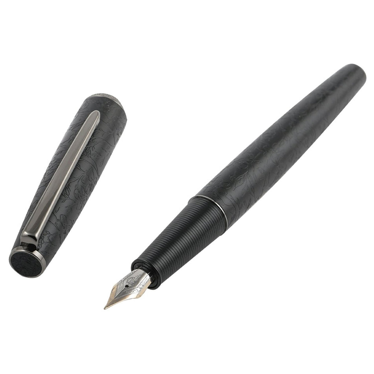 Hongdian A3 Taoyuan Wonderland Black Fountain Pen
