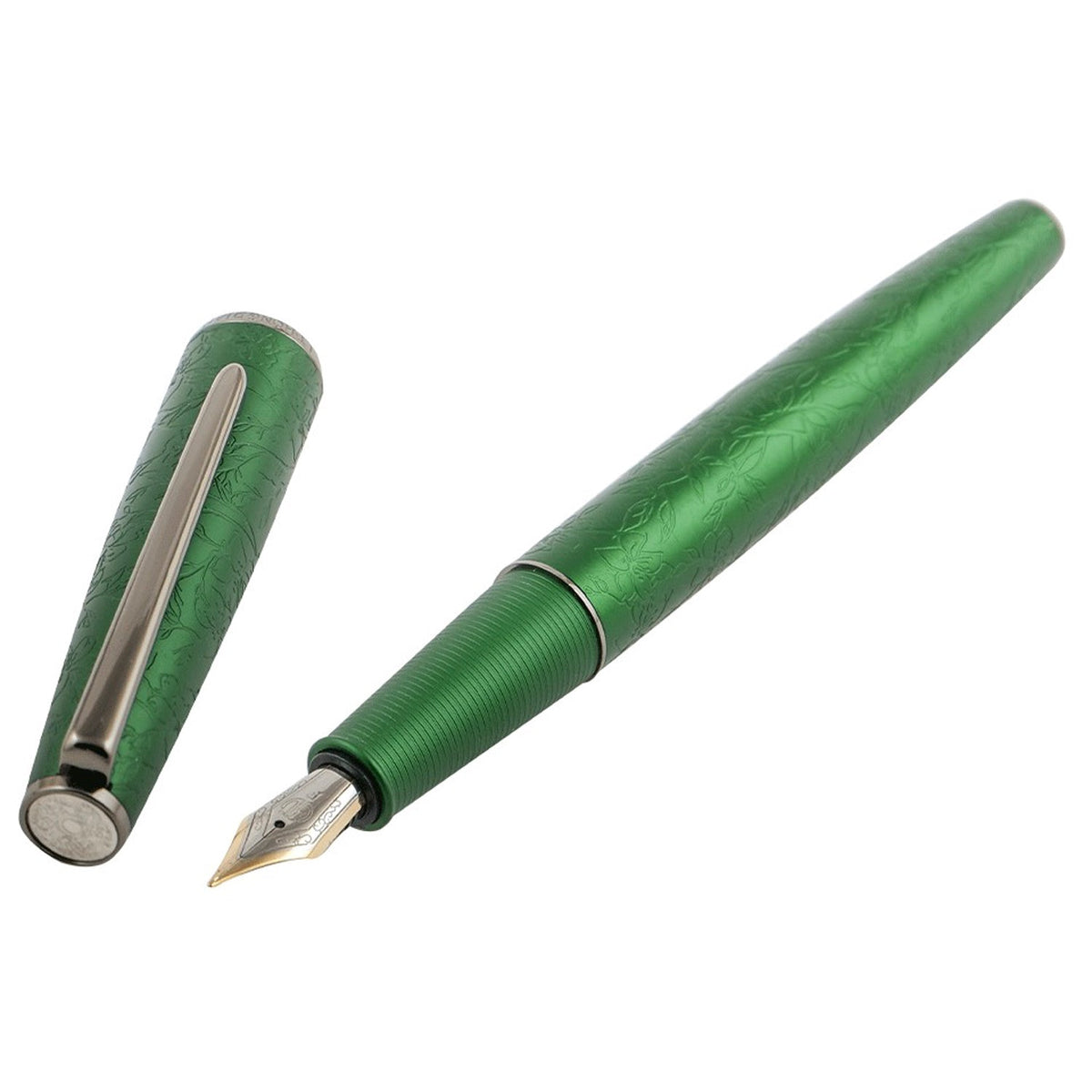 Hongdian A3 Taoyuan Wonderland Green Fountain Pen