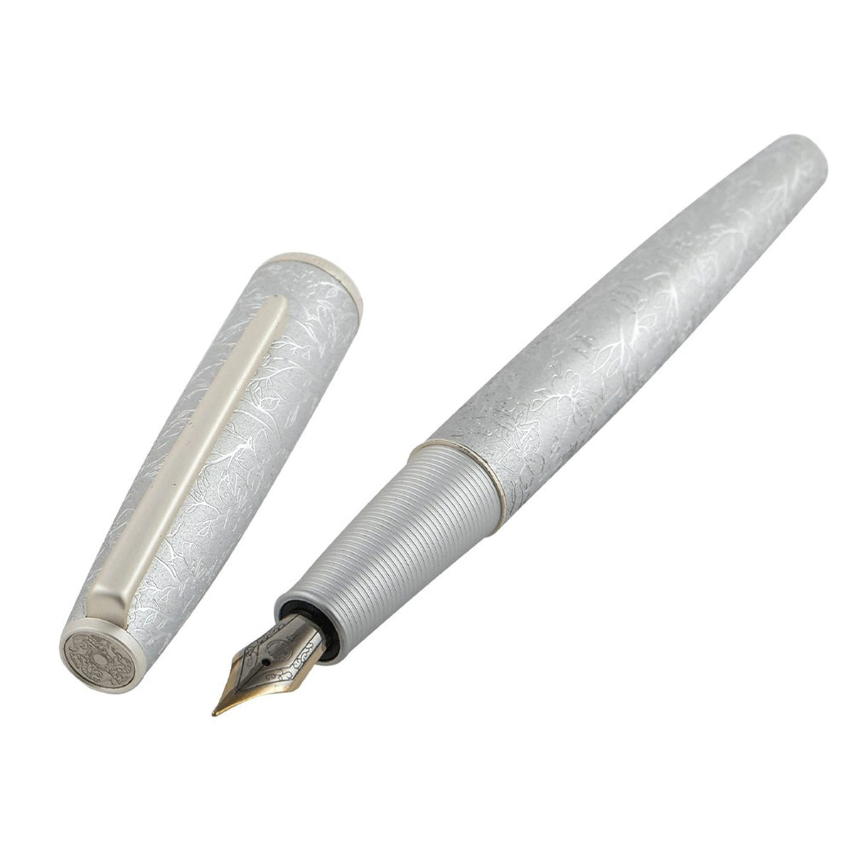 Hongdian A3 Taoyuan Wonderland Silver Fountain Pen