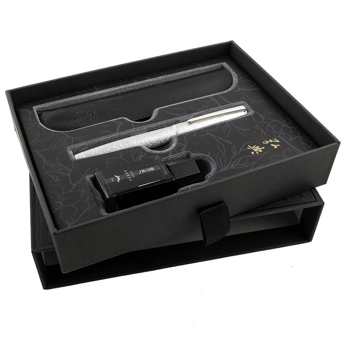 Hongdian A3 Taoyuan Wonderland Silver Fountain Pen