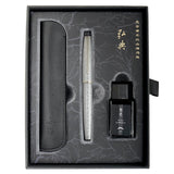 Hongdian A3 Taoyuan Wonderland Silver Fountain Pen