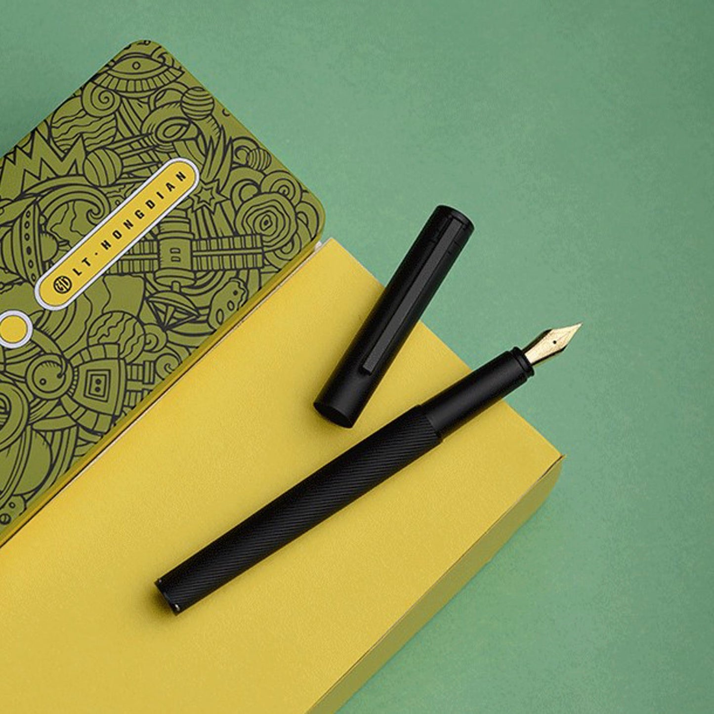 Hongdian H2 Black Fountain Pen