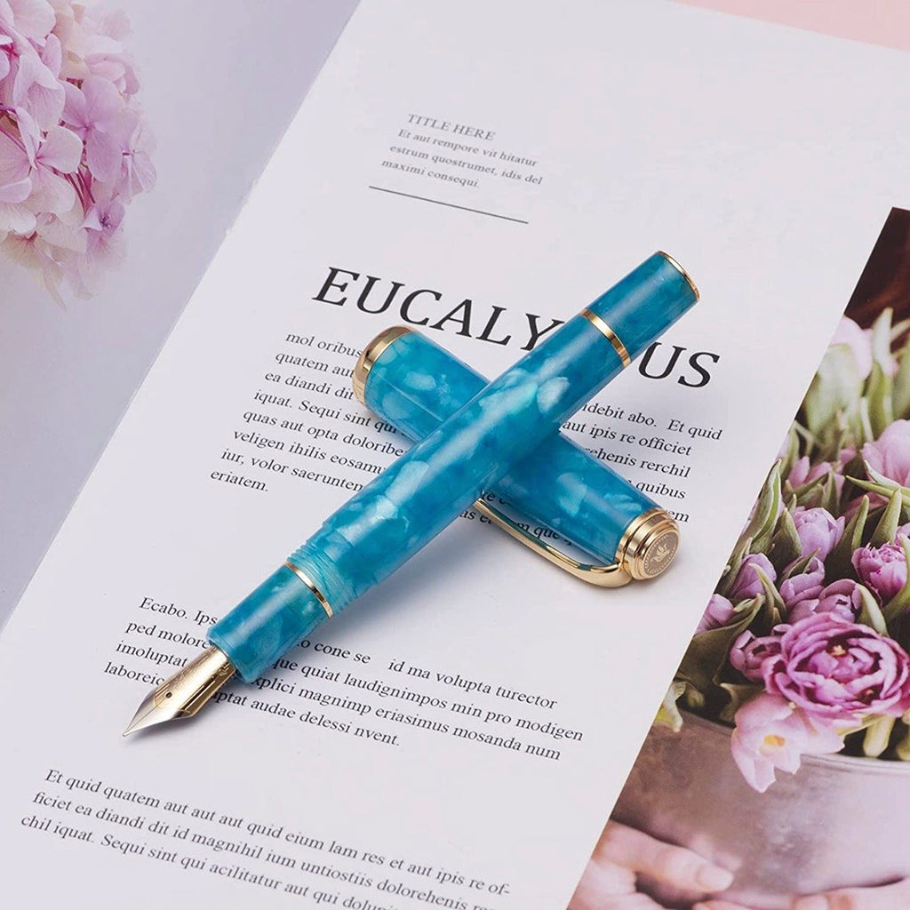 Hongdian N1 Blue Fountain Pen