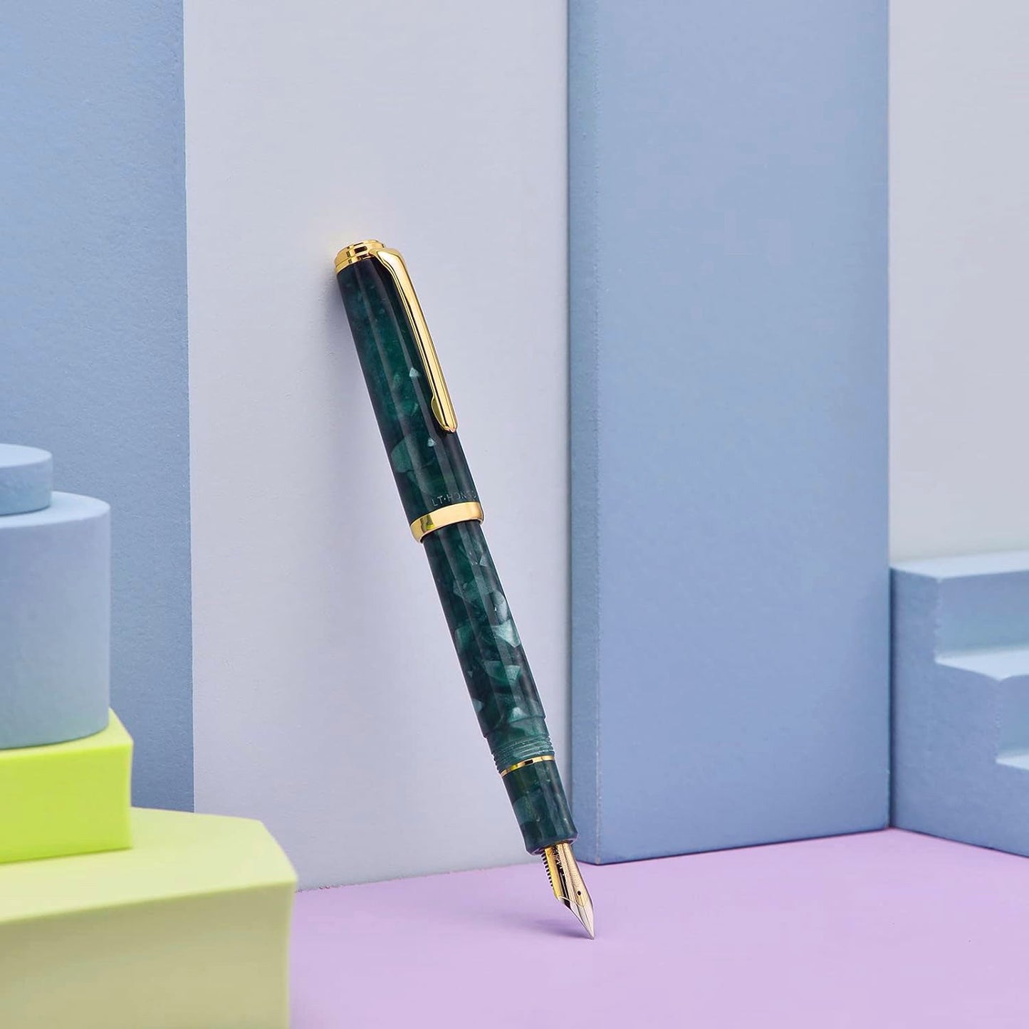 Hongdian N1 Green Fountain Pen