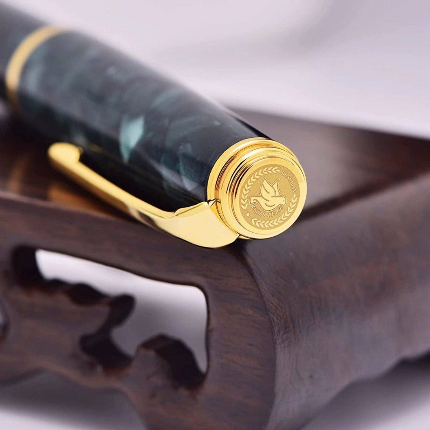 Hongdian N1 Green Fountain Pen