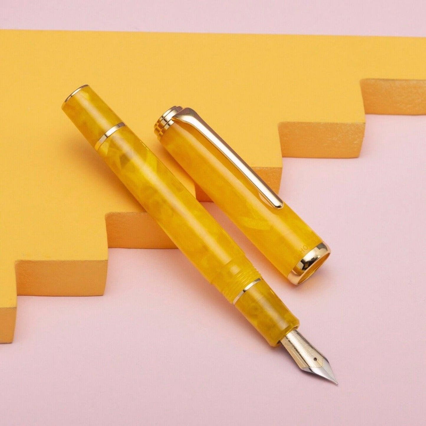 Hongdian N1 Orange Fountain Pen