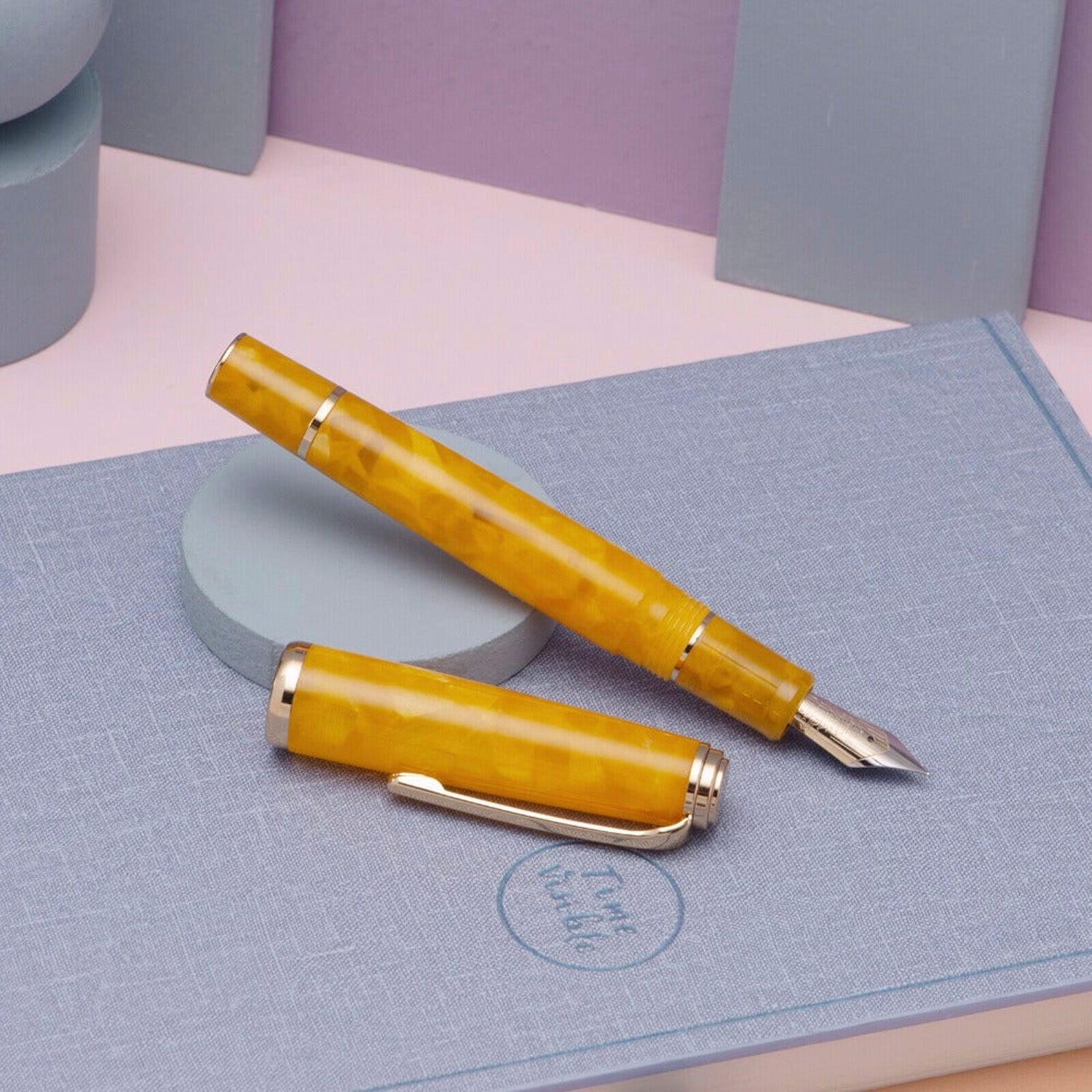Hongdian N1 Orange Fountain Pen