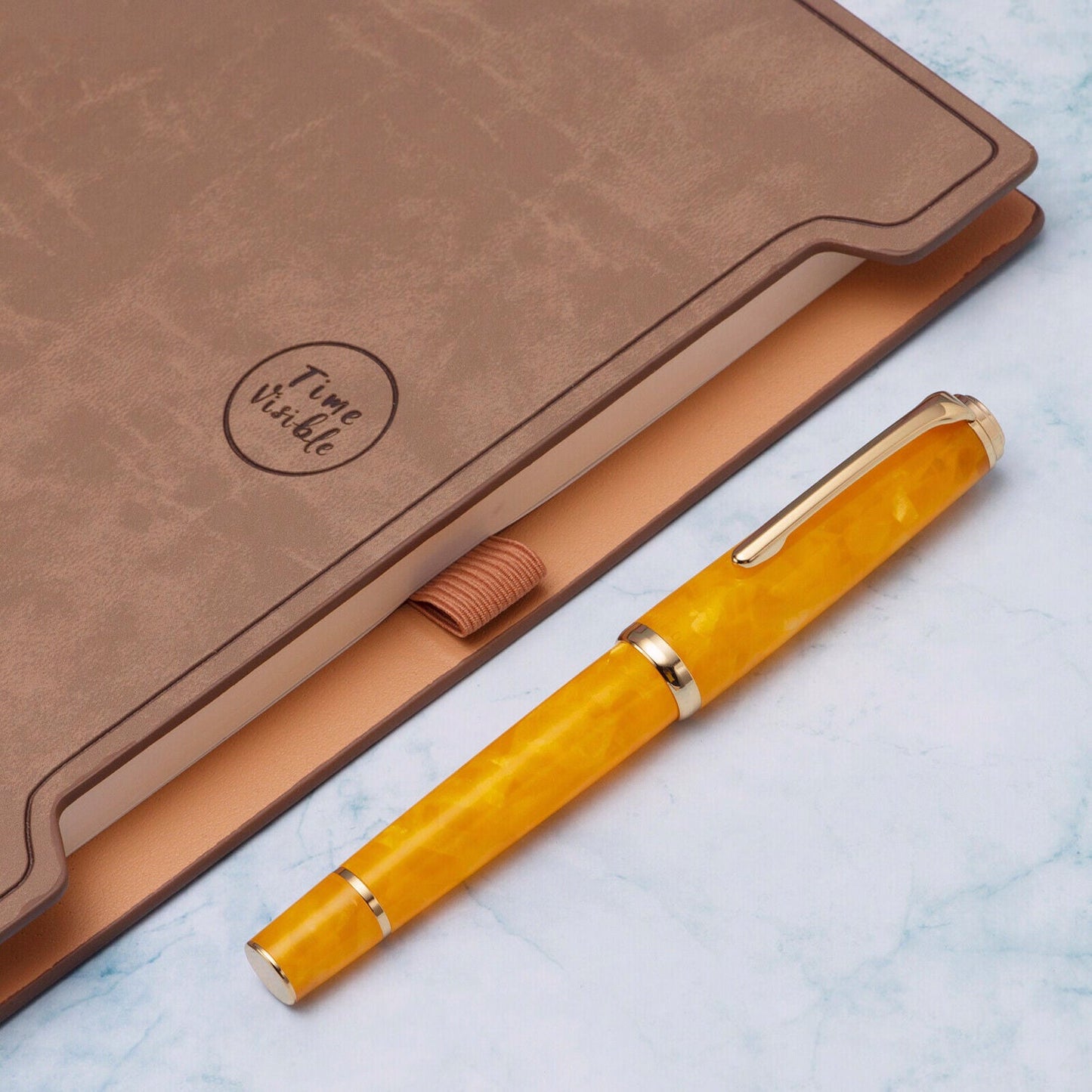 Hongdian N1 Orange Fountain Pen