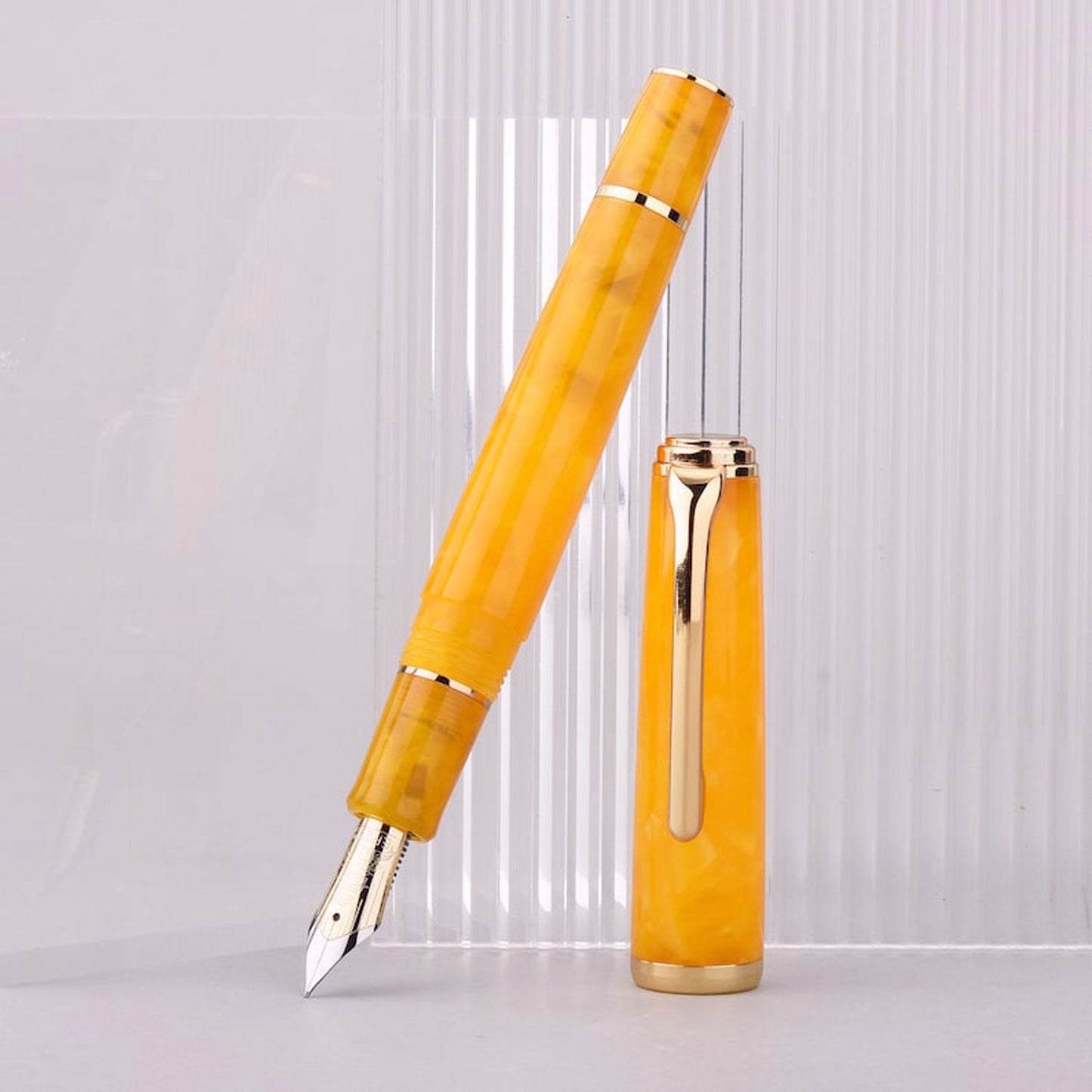 Hongdian N1 Orange Fountain Pen