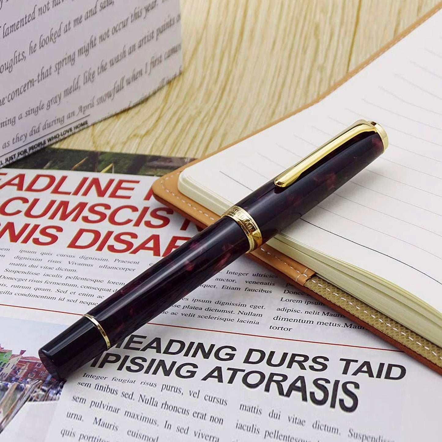 Hongdian N1 Red Fountain Pen