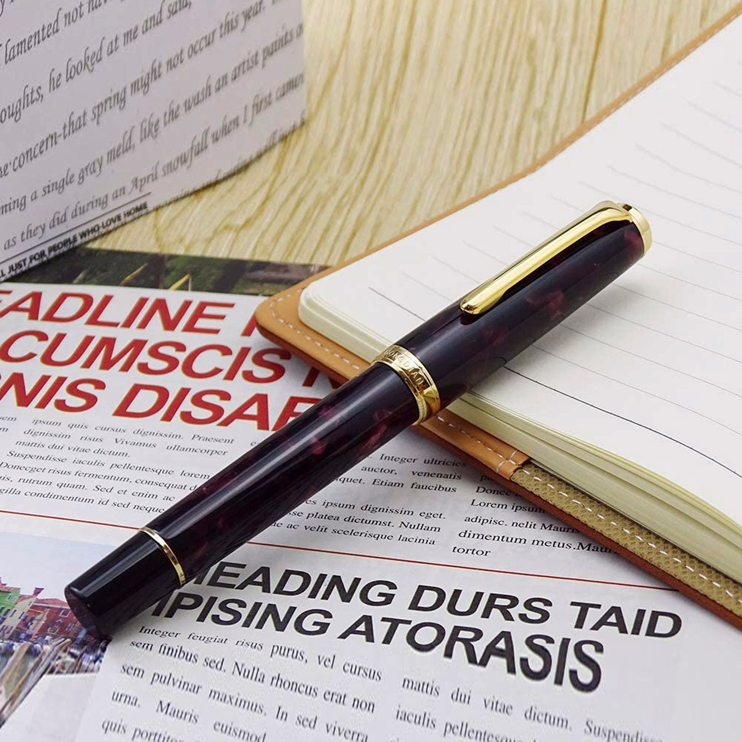 Hongdian N1 Red Fountain Pen